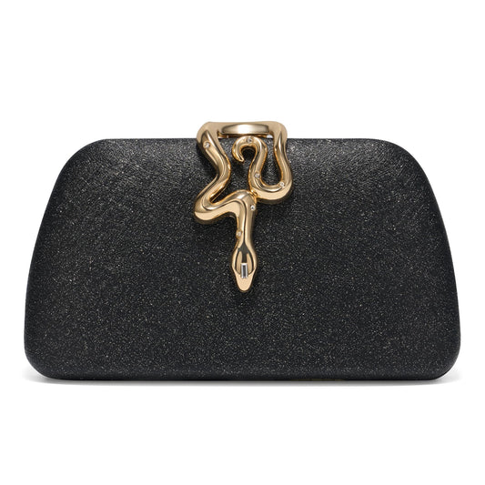 SWEETV CHUNLI Glitter Clutch Purses for Women Elegant Evening Bag for Parties, Weddings, and Formal Events