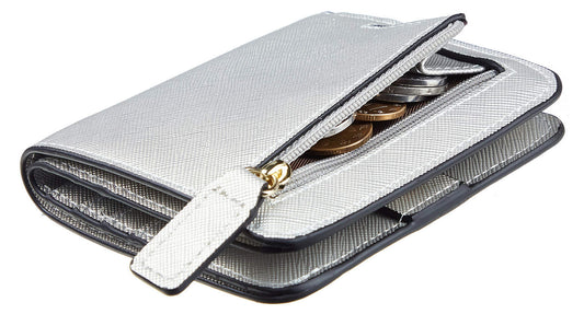 Toughergun Women’s Small Slim Leather Wallet with RFID Protection, Compact Bifold Mini Purse with Clear ID Window