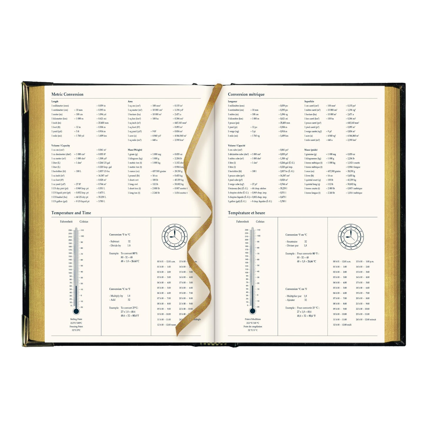 Brownline® 2026 Executive Daily Planner, Appointment Book, 12 Months, January to December, Sewn Binding, 7.125" x 4.875", Black, Trilingual (CBE504-26)