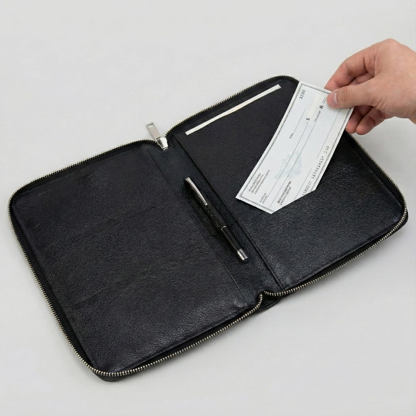 Evermart Deals Full Grain Leather Checkbook Cover for Multiple Check Books - Checkbook Organizer for Up to 6 Books With Duplicate Checks - Checkbook Holder for Women and Men - Gift for Fathers