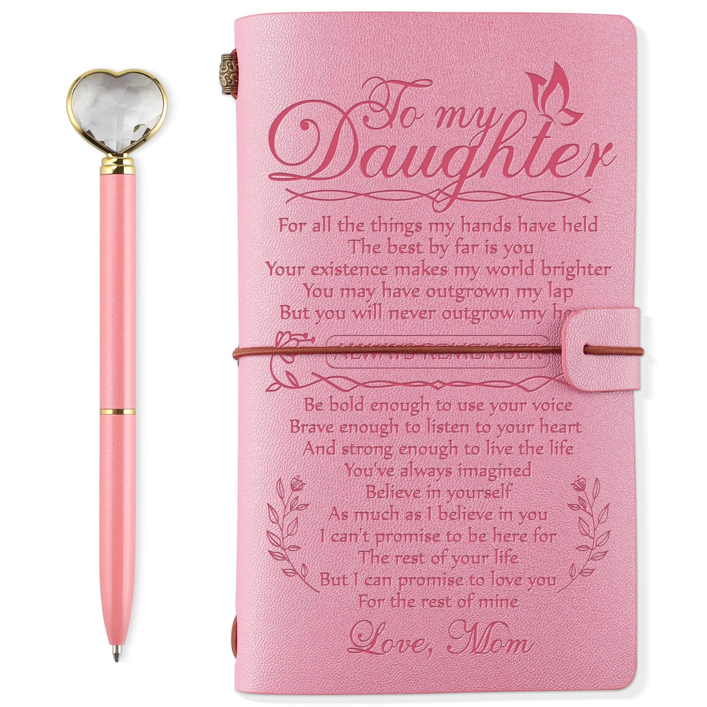 PRSTENLY Daughter Leather Journal+ 18th Birthday Leather Journal