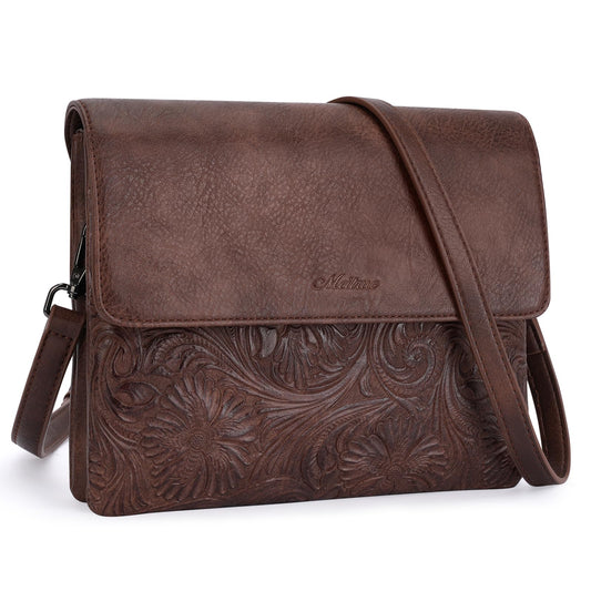 MEITRUE Small Crossbody Bags for Women, Vegan Leather Cell Phone Purse with Adjustable Strap
