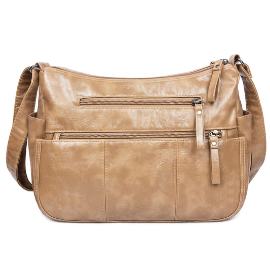VOLGANIK ROCK Purses for Women Soft PU Leather Shoulder Bag Ladies Crossbody Purse and handbags Lightweight Pocketbook