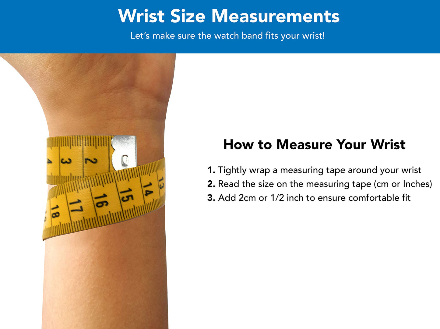 Bandini 18mm Italian Leather Watch Band Strap - Black - Semi-Glossy - Slim - Gold Buckle