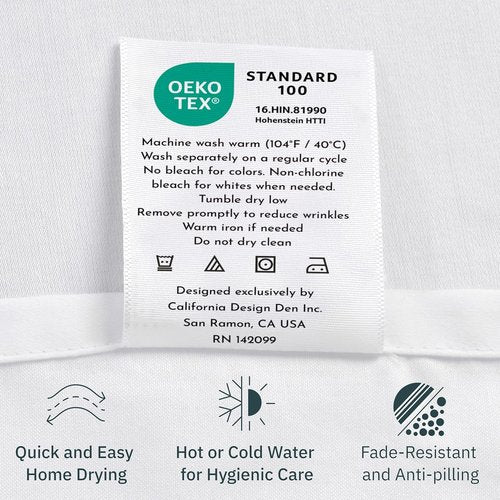 California Design Den King Size Pillow Cases Set of 2 | 400 Thread Count 100% Cotton - Soft Mauve Sateen