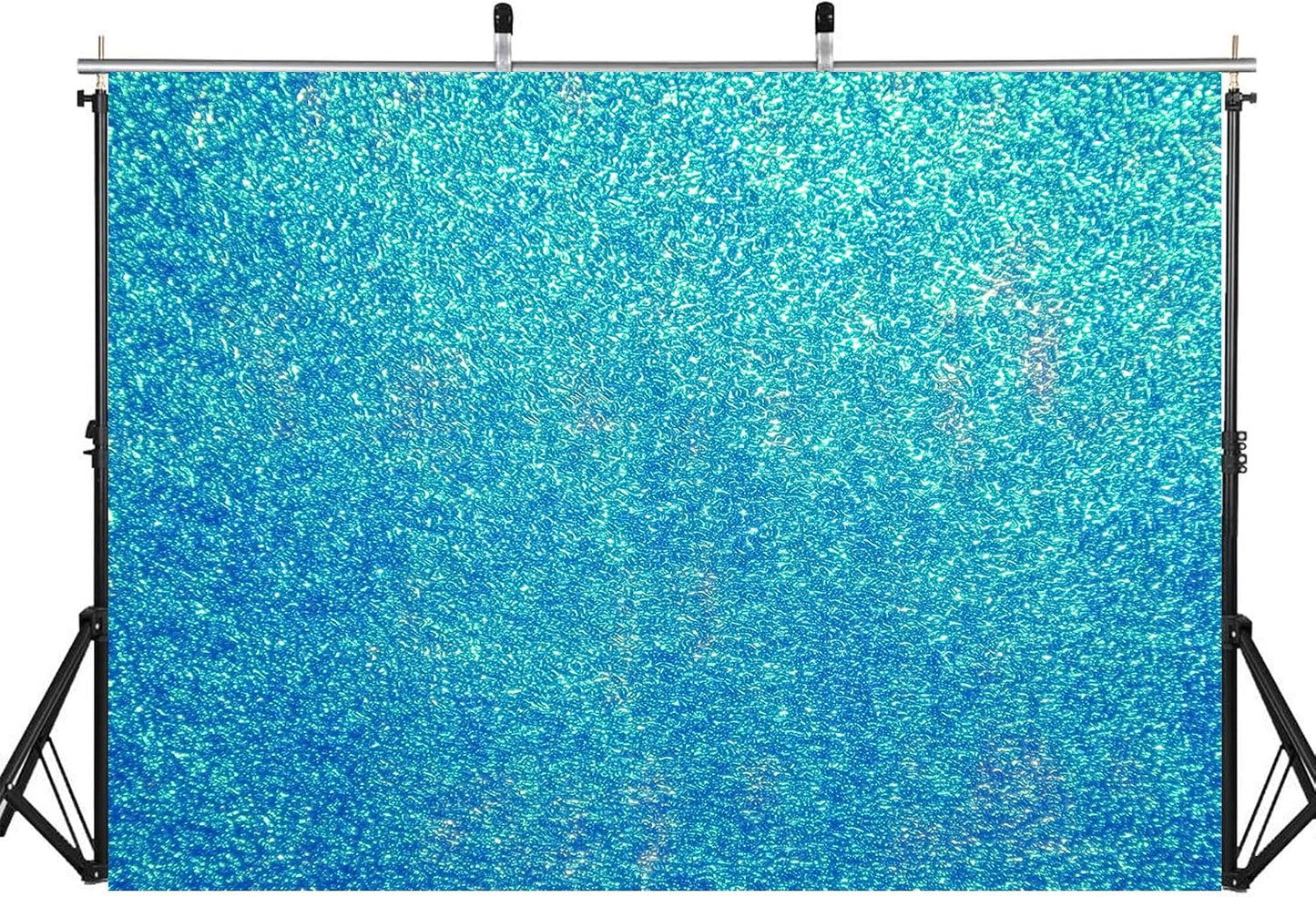 LidyMini 10x10ft Fabric Sparkling Blue Water Backdrop Glistening Ripple Texture Background Minimalist Nature Shooting