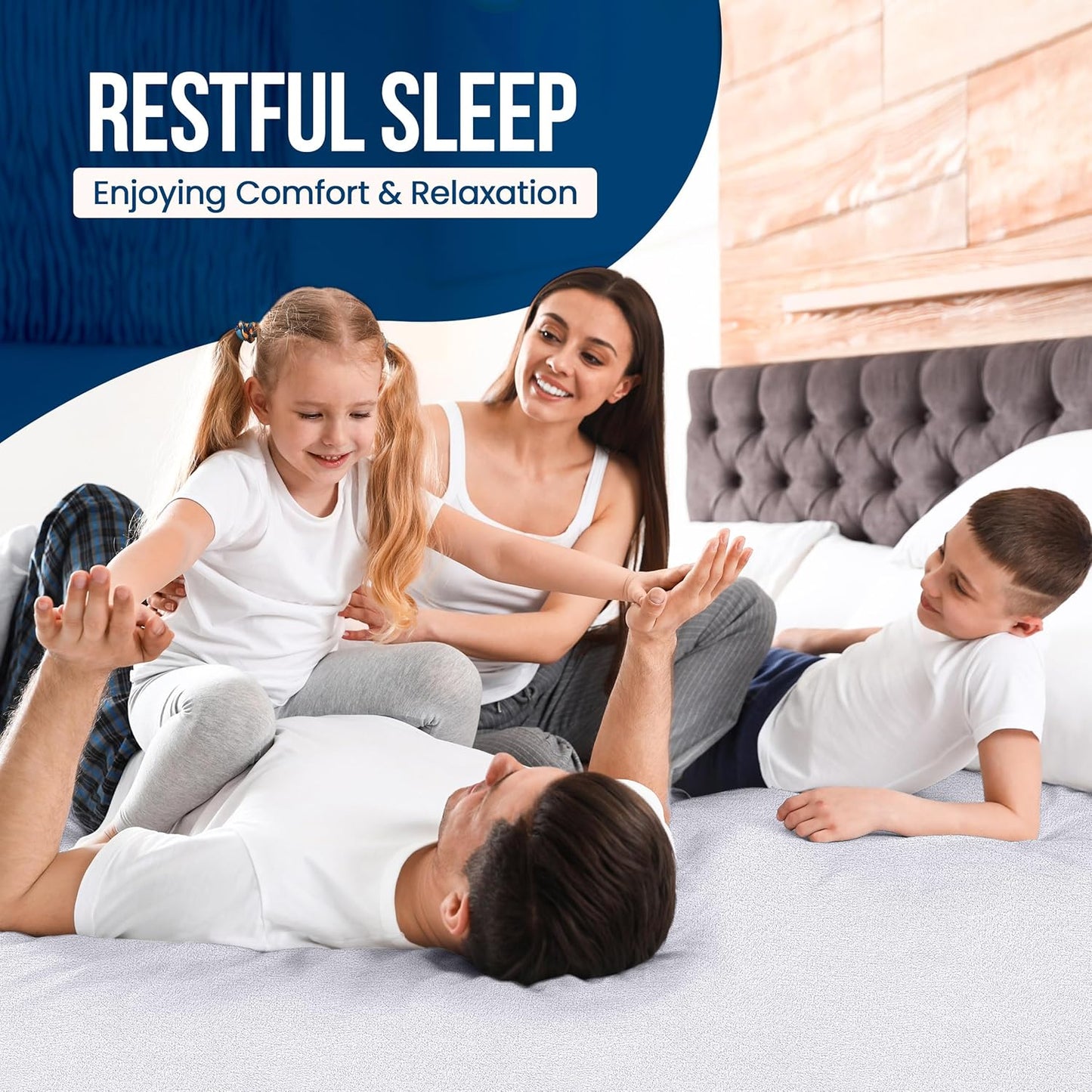 Twin XL Size Mattress Protector Waterproof 14 Pack, Premium 200 GSM Terry Mattress Cover, Soft & Breathable Bed Cover, Fitted Sheet Style Stretchable Deep Pockets 15" by Utopia Bedding (White)