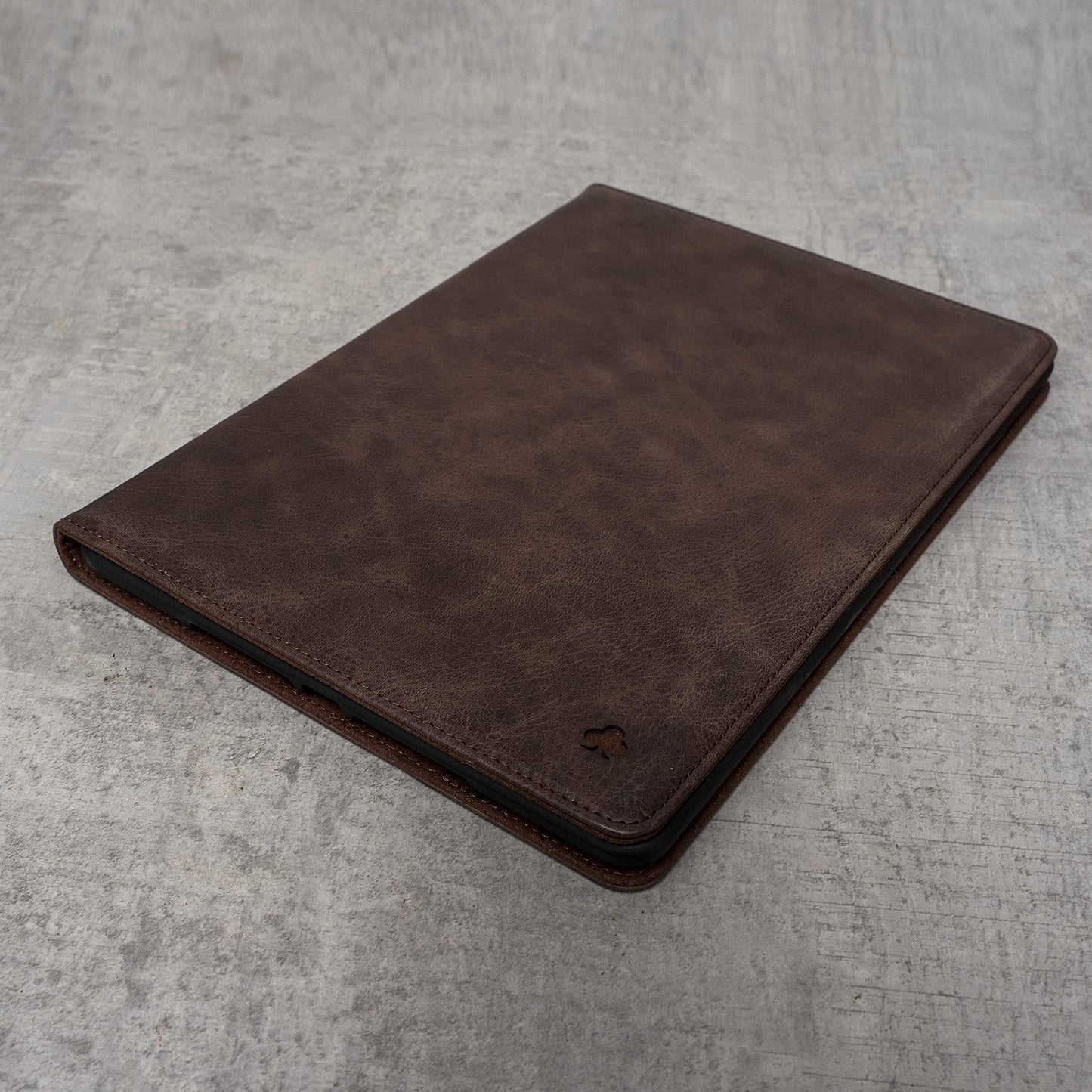 Porter Riley - Leather Case Compatible with iPad Air 11" M4 (2026), M3 (2025) & M2 (2024). Premium Genuine Leather Stand/Cover/Flip Case (Chocolate Brown)