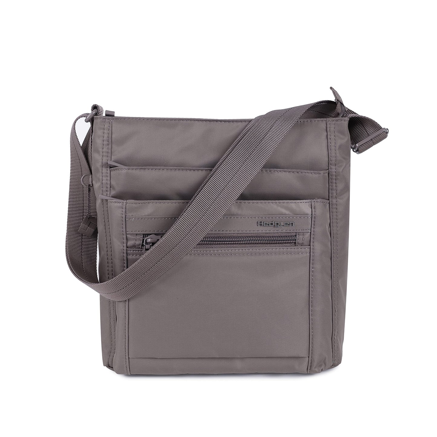 Hedgren Women's Orva Crossbody Bag with RFID Protection, Multiple Zip Pockets, Adjustable Shoulder Strap, One Size - Sepia