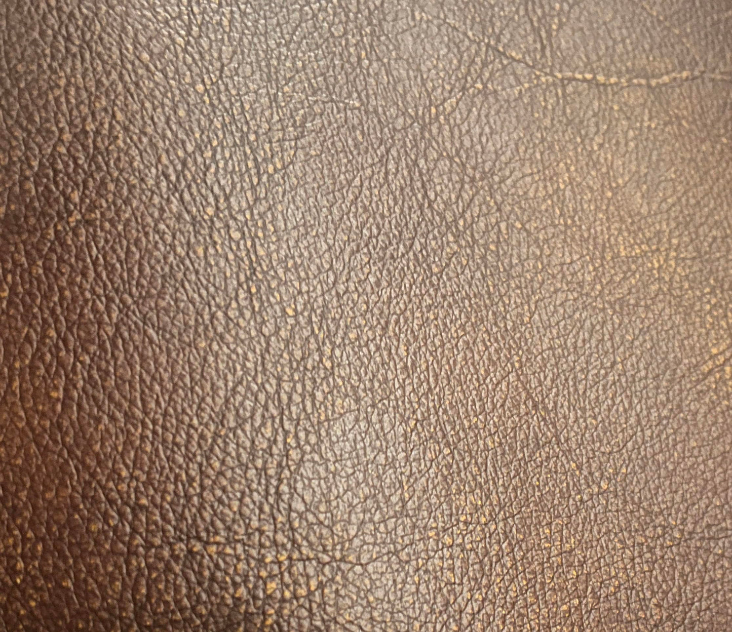 Premium Full-Grain Cowhide Leather Sheet - Large 6x6 Feet or More - Natural, Durable & Versatile for DIY Crafts, Upholstery, and Home Decor (Medium Brown)