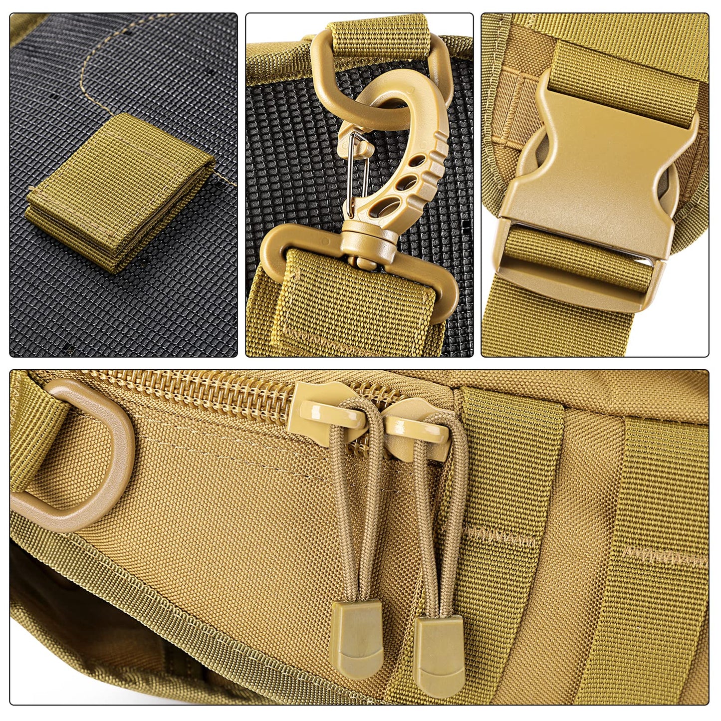 G4Free Outdoor Tactical Bag Backpack, Military Sport Bag Pack Sling Shoulder Backpack Tactical Pack for Every Day Carry