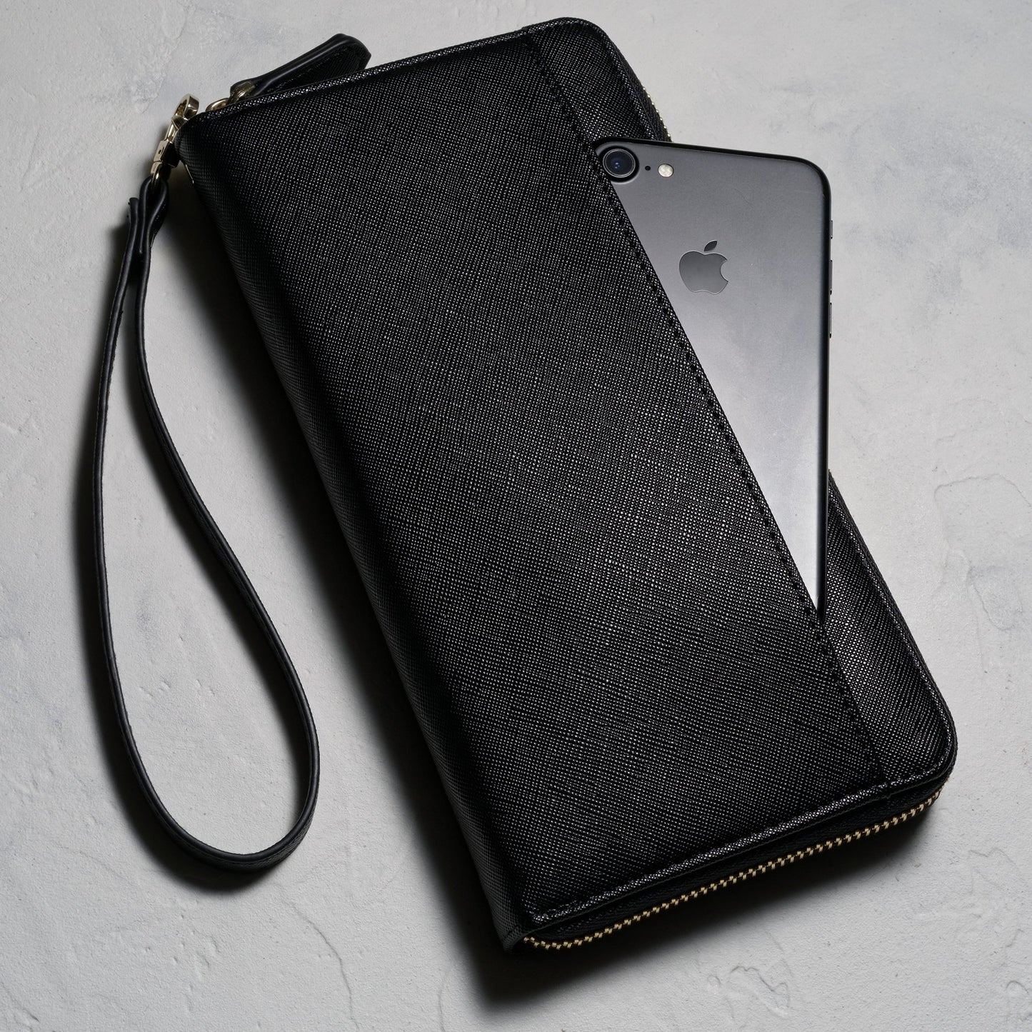 Travel Document Organizer - RFID Passport Wallet Case Family Holder Id Wristlet