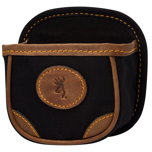 Browning, Lona, Canvas/Leather Shell Box Carrier, Black
